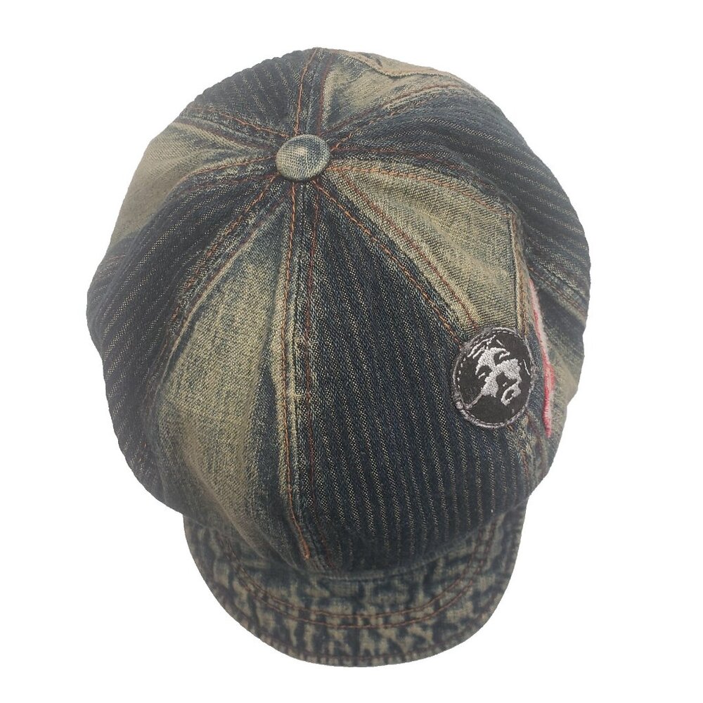 CAL BERKELEY University California Newsboy Hat Fitted 57.5CM Che Guevara Texas - Picture 5 of 12